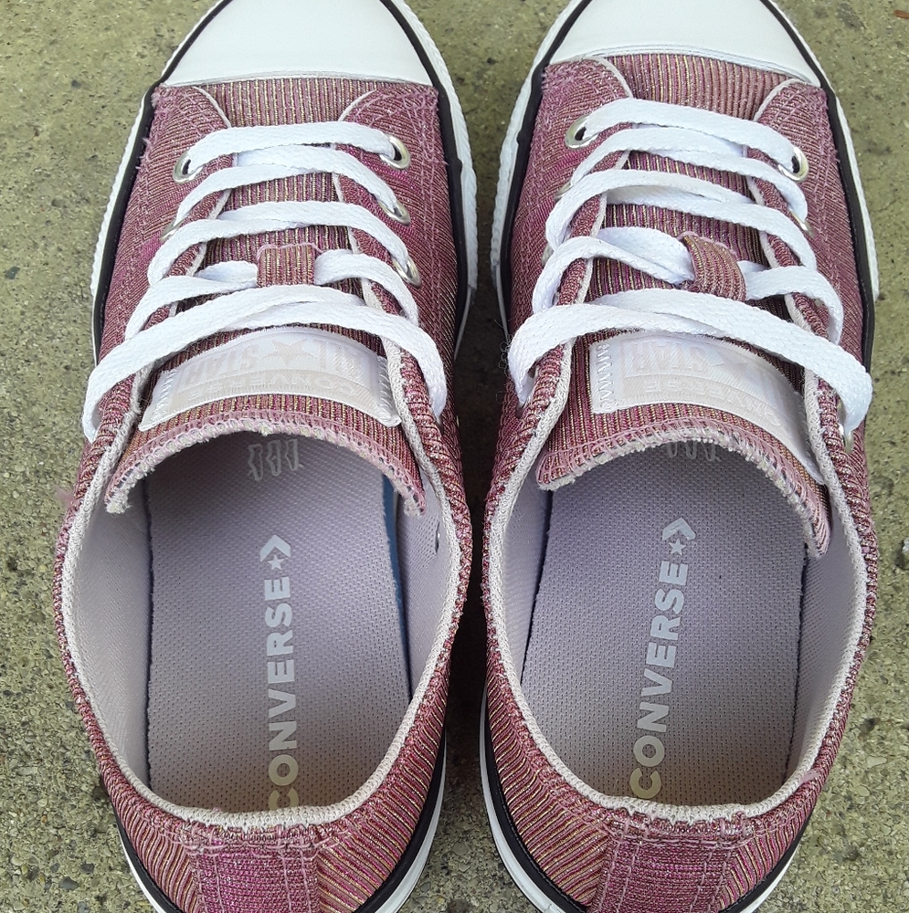 3 Junior girls Converse shoes - Picture 9 of 13